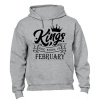 Kings Are Born in February - Hoodie Photo