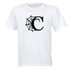C - Halloween Spiderweb - Kids T-Shirt Photo