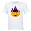 Halloween Peeking Cat - Kids T-Shirt Photo