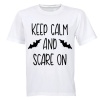 Keep Calm and Scare On - Halloween - Kids T-Shirt Keep Calm and Scare On - Halloween - Kids T-Shirt Photo