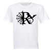 R - Halloween Spiderweb - Kids T-Shirt Photo