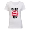 Bite Me - Halloween Inspired - Ladies - T-Shirt Photo