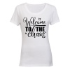 Welcome to the Chaos - Ladies - T-Shirt Photo