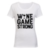 Wine Game Strong - Ladies - T-Shirt Photo