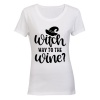 Witch Way to the Wine - Halloween - Ladies - T-Shirt Photo