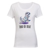 Zombie Dinosaur - Halloween - Ladies - T-Shirt Photo