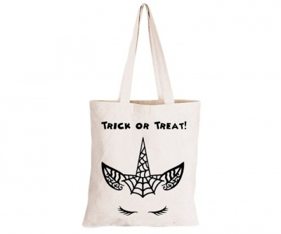 Photo of Spiderweb Unicorn - Eco-Cotton Natural Fibre Bag