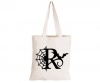R - Halloween Spiderweb - Eco-Cotton Trick or Treat Bag Photo