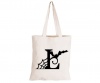 L - Halloween Spiderweb - Eco-Cotton Trick or Treat Bag Photo