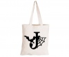 J - Halloween Spiderweb - Eco-Cotton Trick or Treat Bag Photo