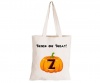 Z - Halloween Pumpkin - Eco-Cotton Trick or Treat Bag Photo
