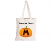 M - Halloween Pumpkin - Eco-Cotton Trick or Treat Bag Photo
