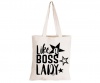 Like A Boss Lady - Eco-Cotton Natural Fibre Bag Photo