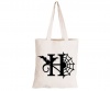 H - Halloween Spiderweb - Eco-Cotton Trick or Treat Bag Photo