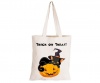 Cat on a Pumpkin - Eco-Cotton Trick or Treat Bag Photo