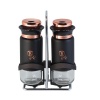 Berlinger Haus 3-Piece Stainless Steel Salt & Pepper Set - Black Rose Photo