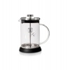 Berlinger Haus 600ml Coffee and Tea Plunger - Black Silver Collection Photo