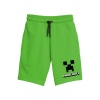 Minecraft Creeper Youth Shorts Green Console Photo