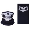 Neck Warmer Skull White Photo
