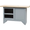 Senator Locking Cabinet Shelved Workbench Photo