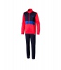 Puma Junior Poly Tracksuit - High Risk Red/Blue Photo