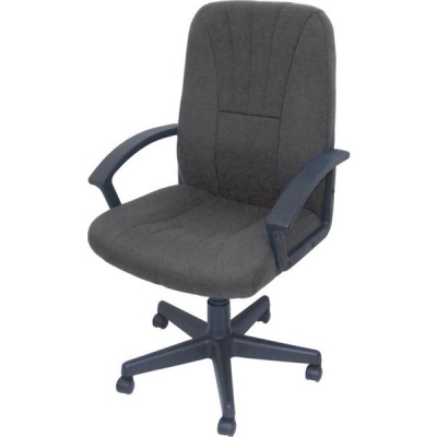 Photo of Lincoln Managers Chair Charcoal Fabric