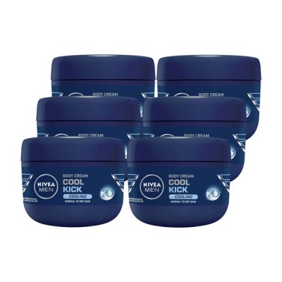 Photo of NIVEA MEN Cool Kick Body Cream with Instant Cooling Complex 6x250ml