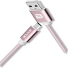 Bounce Cord Series Braided Micro USB Cable - Rose Gold - 1.2m Photo