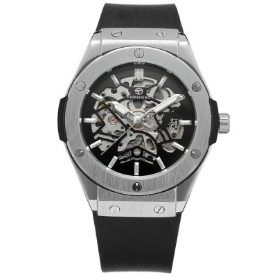 Photo of Forsining ENZO Automatic Mens Watch - Black/Silver