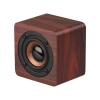Portable Mini Wooden Wireless Bluetooth Speaker - Red Wood Grain Photo