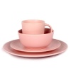 16 Piece Stoneware Dinner Set - Blush Pink Photo