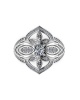 Miss Jewels- CD Designer Jewellery CZ Filligree Style Ring- Size 8.5 Photo