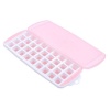 36 Grids Ice Cube Tray Molds With Lids - Pink Photo