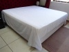Bunty Rey's Fine Linen King Bed Flat Sheet 300 TC White Extra Length & Depth Photo