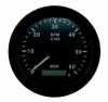 Rev Counter Set TachoMeter 6000rpm 85mm Photo