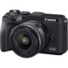 Canon EOS M6 ll 32.5MP Mirrorless Camera & 15-45mm Lens Black Photo