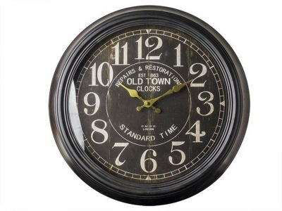 Photo of Wall Clock Brown Round