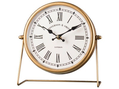 Photo of Table Clock Round Gold