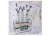 Lavendar Herb Canvas Crate Photo