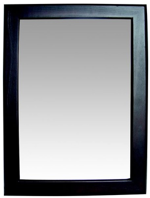 Photo of Bathroom Framed Mirror - Mahogany