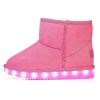 Woman LED Boots - Pink Photo