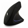 T4U 2.4G Wireless Vertical Ergonomic Optical Mouse - Black Photo