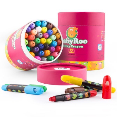 Photo of Jar Mel Jarmelo Baby Roo Silky Washable Crayons: 36 Crayons