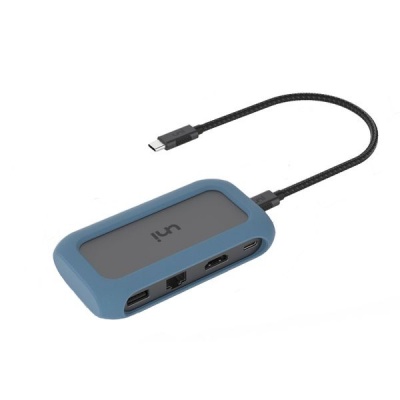 Photo of Uni USB C Hub 8" 1 with USB C Adapter 4K HDMI SD Card Reader 2 x USB 3.0 Ports