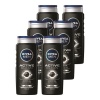NIVEA MEN active clean shower gel / body wash - 6 x 500ml Photo