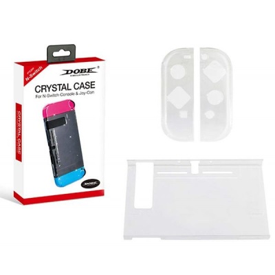 Photo of DOBE 4" 1 Protective Case Tempered Glass for Nintendo Switch