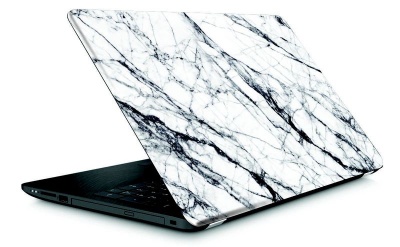 Photo of Laptop Skin White Marble