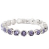 Civetta Spark Ivy Bracelet - with Swarovski Tanzanite Crystal Photo