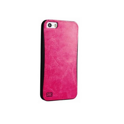 Photo of Promate Lanko.i5-Hand-Crafted Leather Case - Pink
