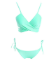 SunBird Swimwear - Amazon Kingfisher - Turquoise Wrap Bikini Photo